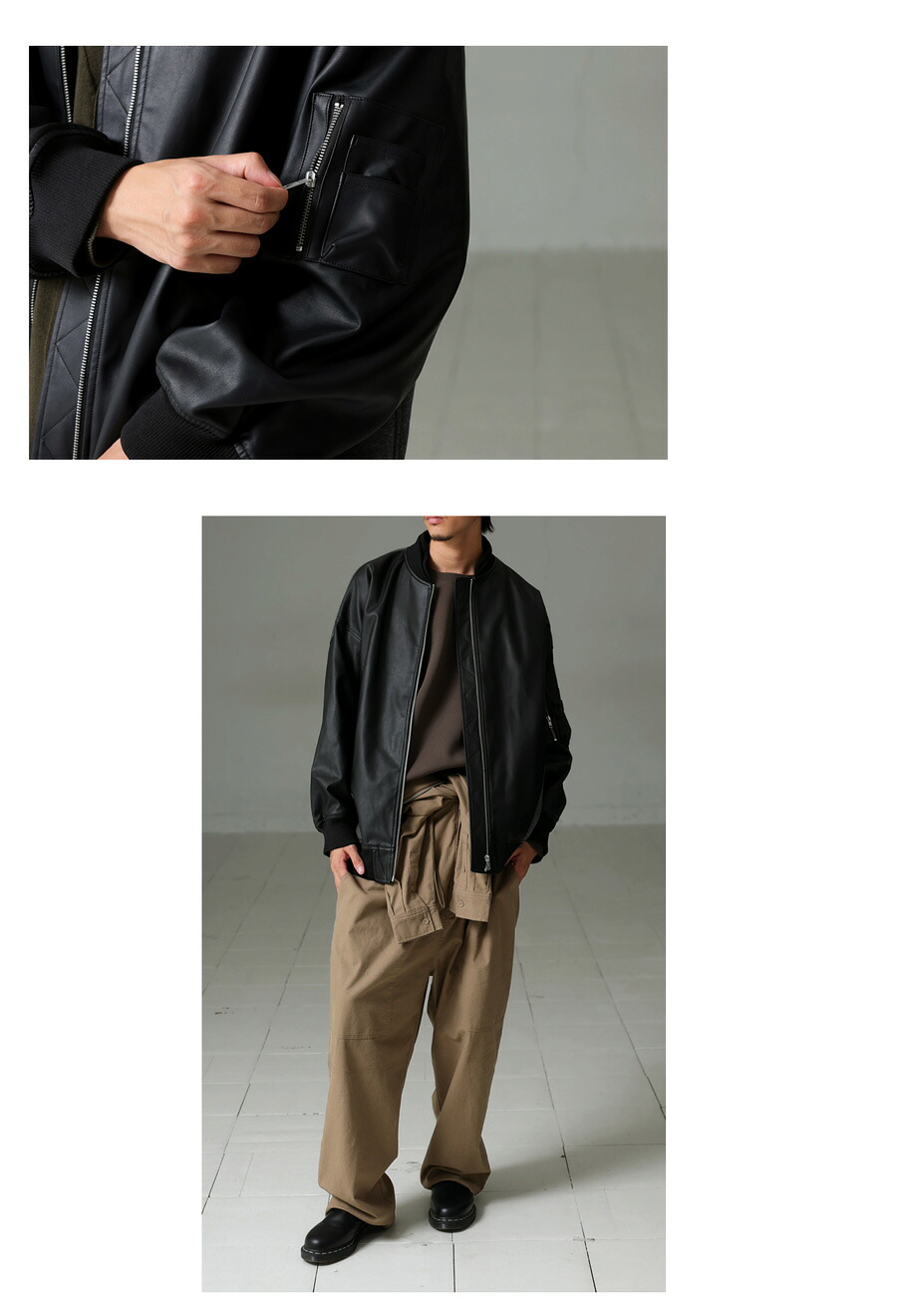 ドッキングMA-1 MA-1 アウター メンズ 送料無料・メール便不可 | MENS