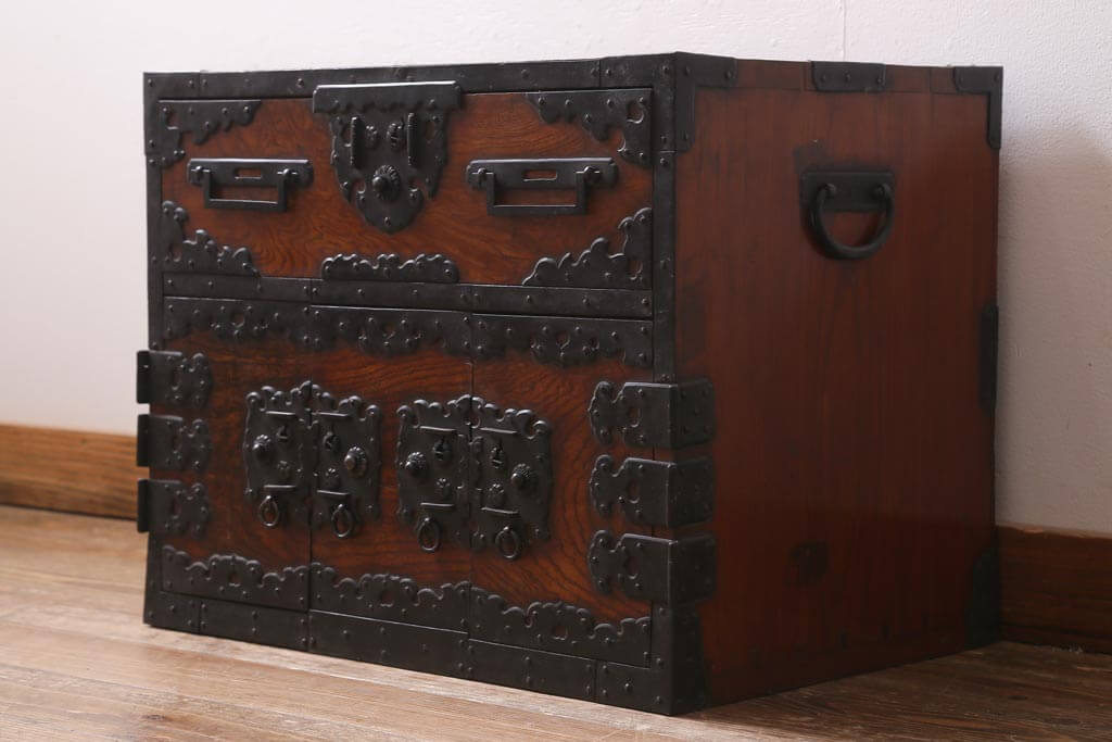 楽天市場】アンティーク家具 船箪笥 希少品 山形県酒田地方産 山形県産