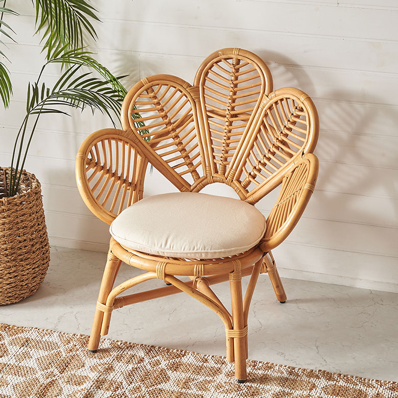 アジアンスタイル 木製椅子 楽天市場】ラタンチェア Lサイズ 皮付きラタン アジアン パーソナル