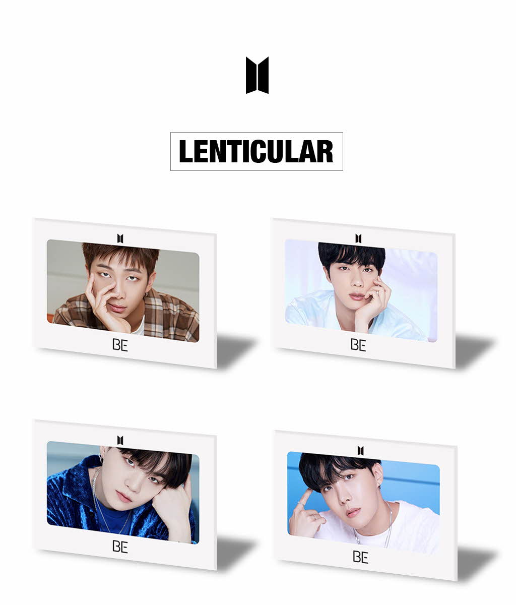 楽天市場】BTS 公式グッズ [BE] 3D 大型 レンチキュラーフォト JIMIN