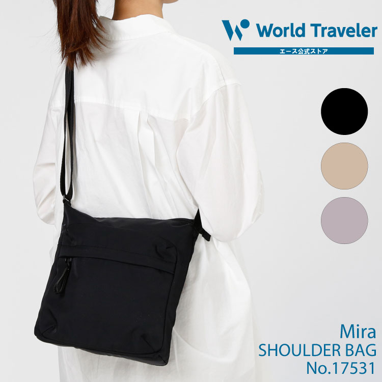 楽天市場】【エース公式】 ショルダー バッグ ワールドトラベラー ミラ