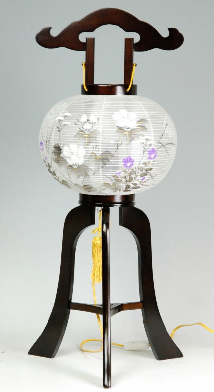 楽天市場】盆ちょうちん 回転提灯 フローラル F22もみじ 紅葉 回転灯