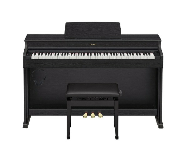 楽天ビック｜CASIO｜カシオ 電子ピアノ AP-470BK ブラックウッド調 [88