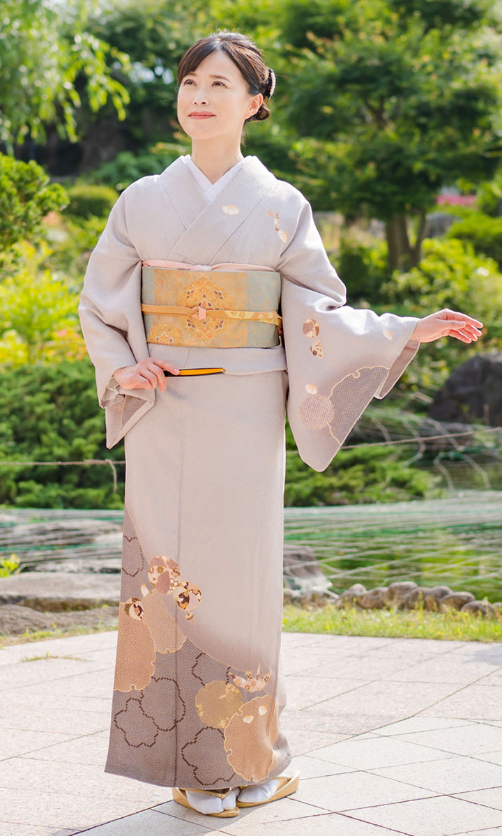 楽天市場】【レンタル】高級正絹 訪問着 フルセットレンタル 訪問着 錆