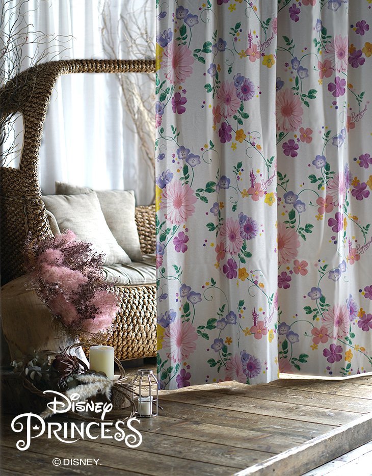 楽天市場】[P5倍 2/12 9:59迄] 遮光 カーテン PRINCESS/Tangled
