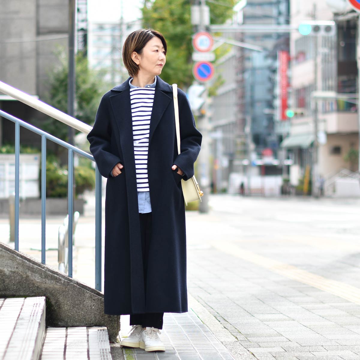 MACKINTOSH LONDON ネイビー チェスターコート MACKINTOSH LONDON