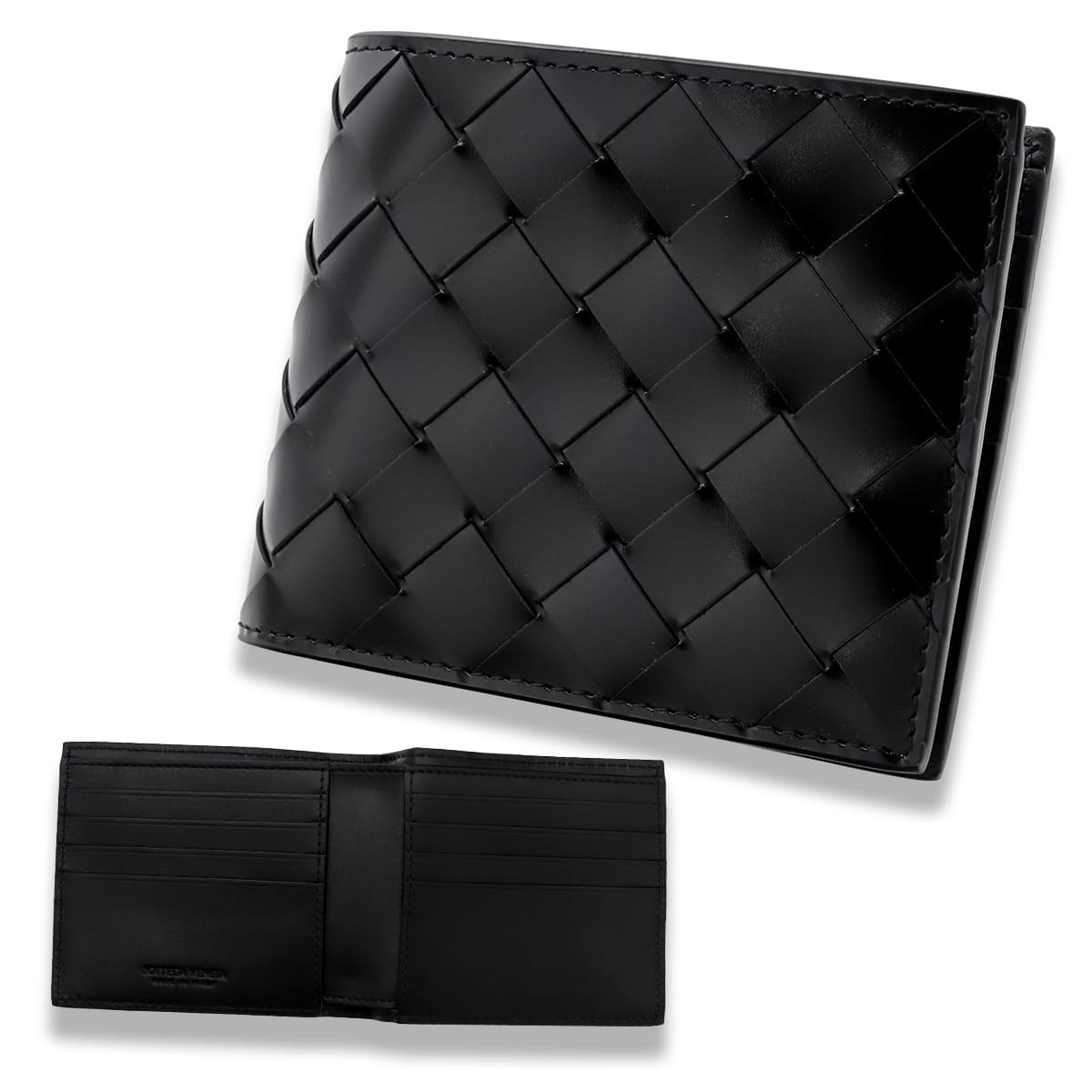 楽天市場】ボッテガヴェネタ 二つ折り財布 名前入り ボッテガ 財布