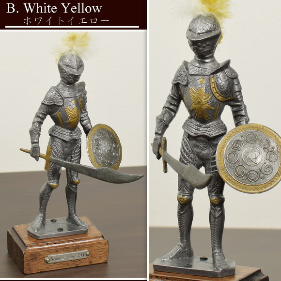 中世騎士の置物 楽天市場】中世の騎士像 王の衛兵装飾彫刻ポリレジン製