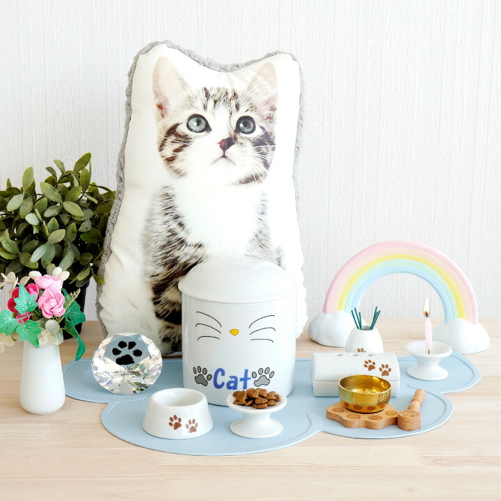 楽天市場】ペット骨壷 猫用 CAT 骨壷 4寸サイズ（直径12cm）ペット用