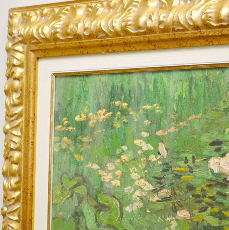 セール！ イタリア 額絵 アート新品 フレーム ピオニー モダン 44772