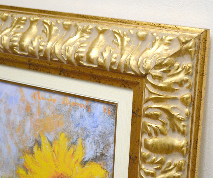 セール！ イタリア 額絵 アート新品 フレーム ピオニー モダン 44772