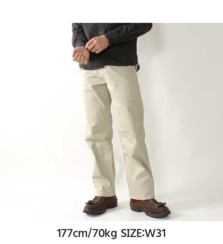 EIGHT-G (エイトジー) ルーズフィット トラウザーズチノパンツ / 304