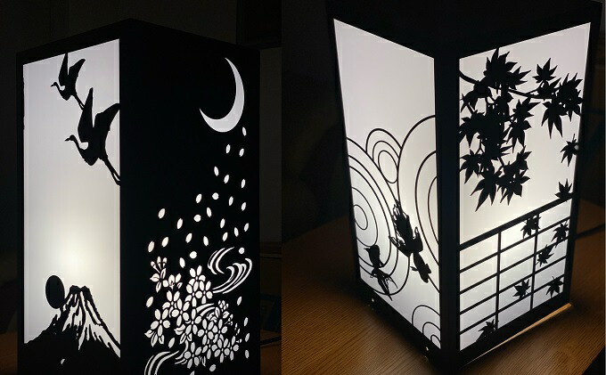 楽天市場】【ふるさと納税】鉄製 行燈（あんどん）四季 工芸品 装飾品