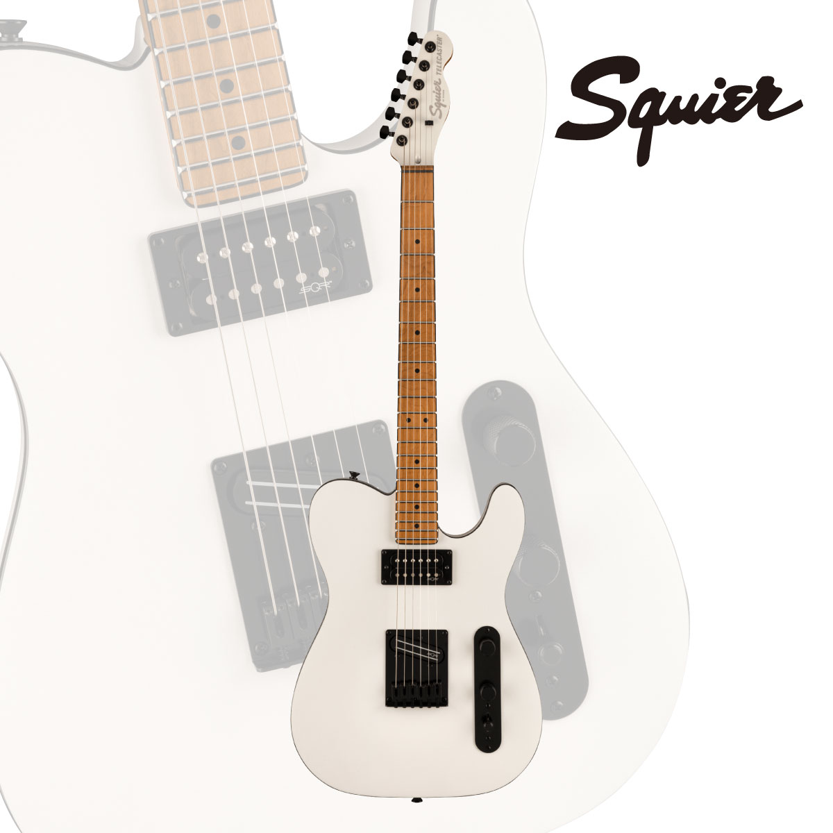 SquierContemporary Telecaster RH -Pearl White-【Webショップ限定