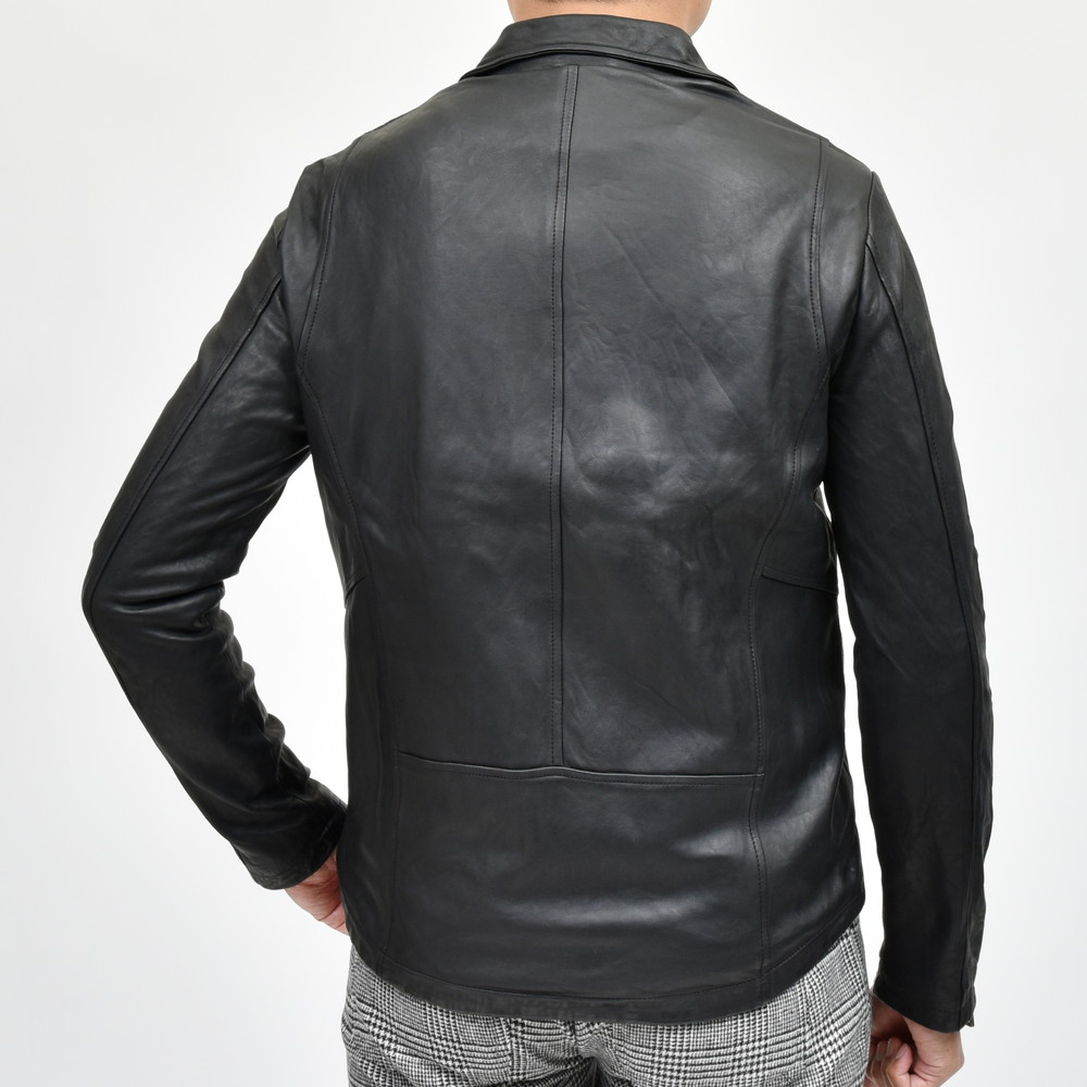 GIORGIO BRATO ラムレザー ジャケット