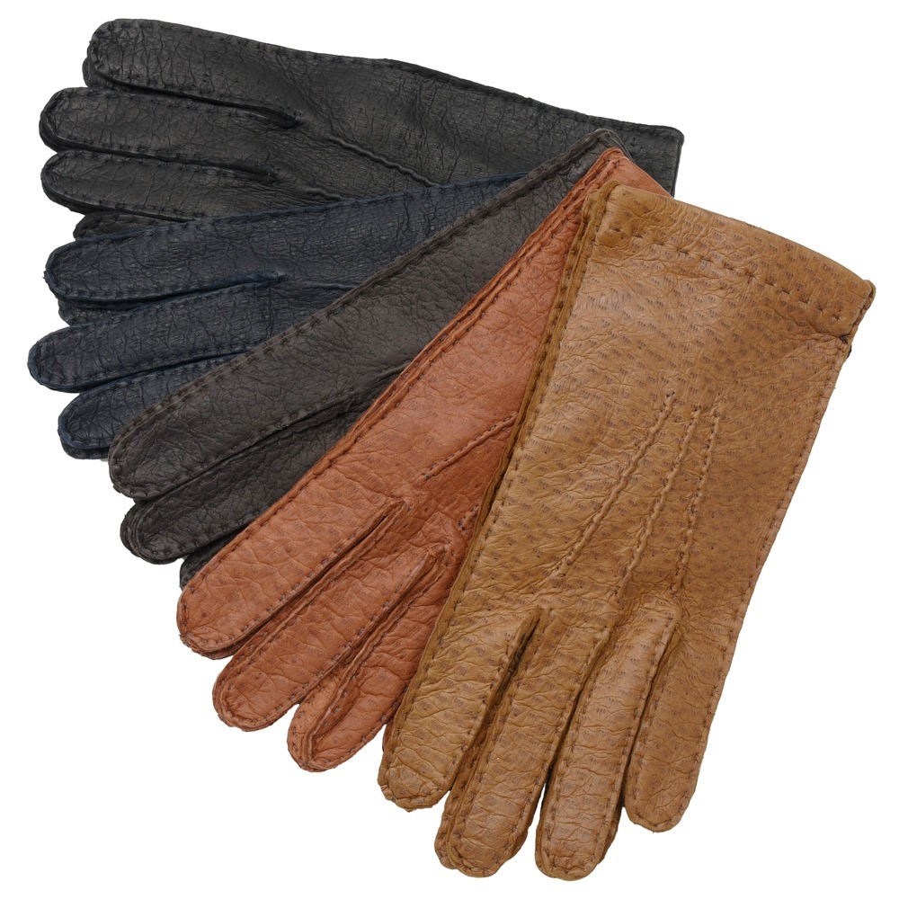 未使用 ペッカリー 1枚革 ドイツ製 サイズ9 ベージュ色 ライニング無