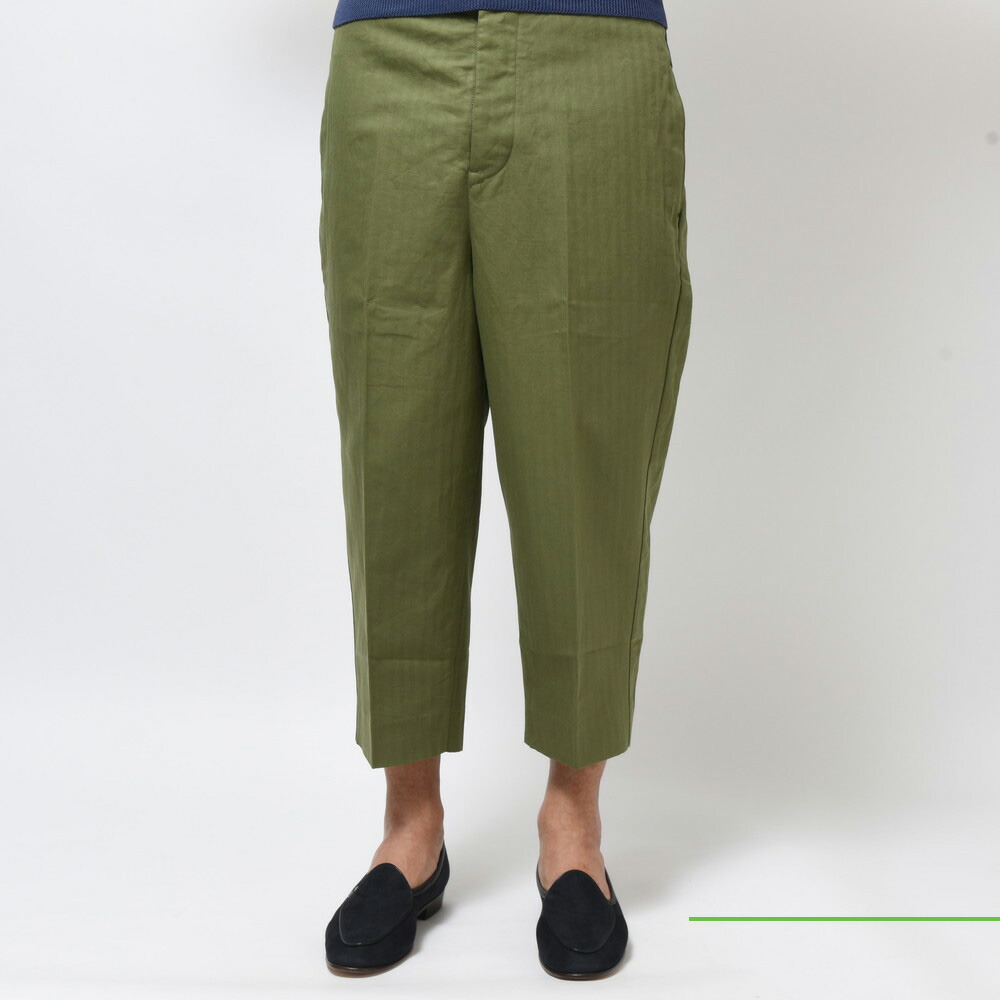 rdv o globe（ランデヴー オー グローブ）コットンリネンヘリンボーン