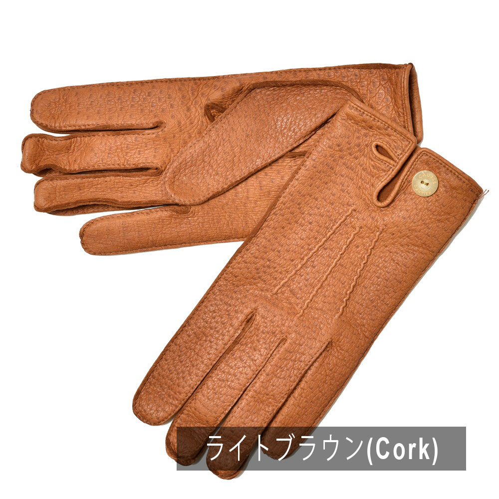 コスCAUSSE ペッカリー手袋 ブラックサイズ8