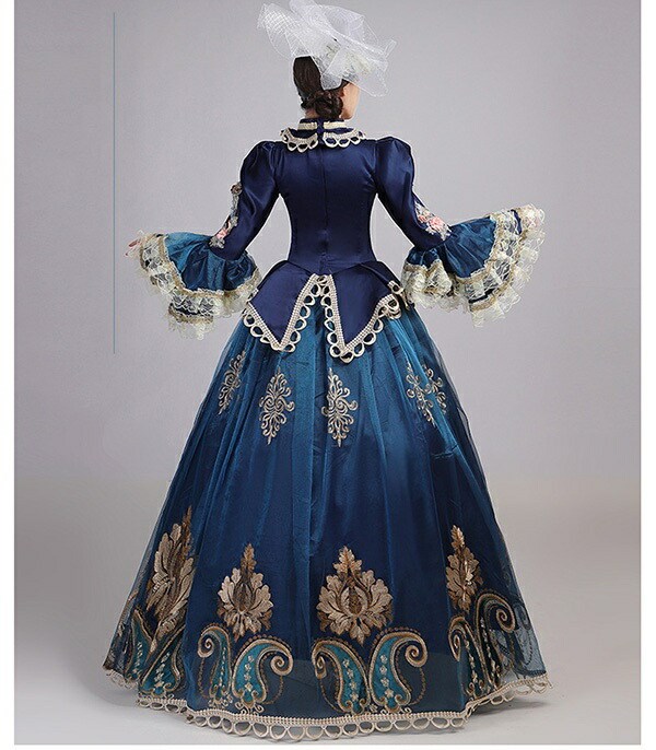 楽天市場】貴族 ドレス ステージ衣装 舞台 オペラ声楽 中世貴族風