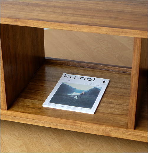 楽天市場】チーク無垢材 テレビ台 木製 総無垢材 ローボード テレビ