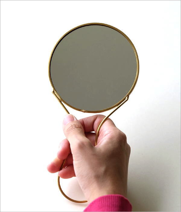 ハンドメード 銅製の鏡付き 壁飾り ハンドメード 銅製の鏡付き 壁飾り