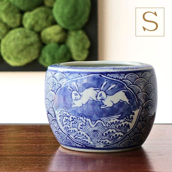 0586 火鉢 金魚鉢 陶器 入れ物 0586 火鉢 金魚鉢 陶器 入れ物