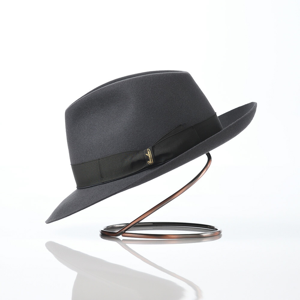 楽天市場】Borsalino ボルサリーノ 中折れハット フェルト帽 秋 冬