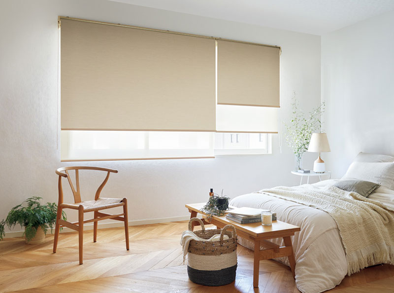 タチカワブラインド ロールスクリーン ラルクシールド リンネル遮光 RS