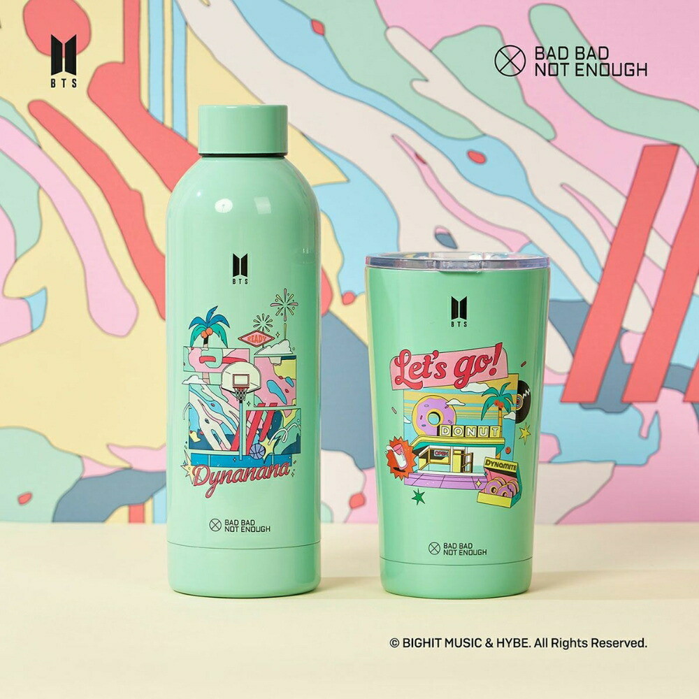 楽天市場】BTS×BBNE Dynamite ボトル 水筒 500ml BTS-DB BTS Dynamite