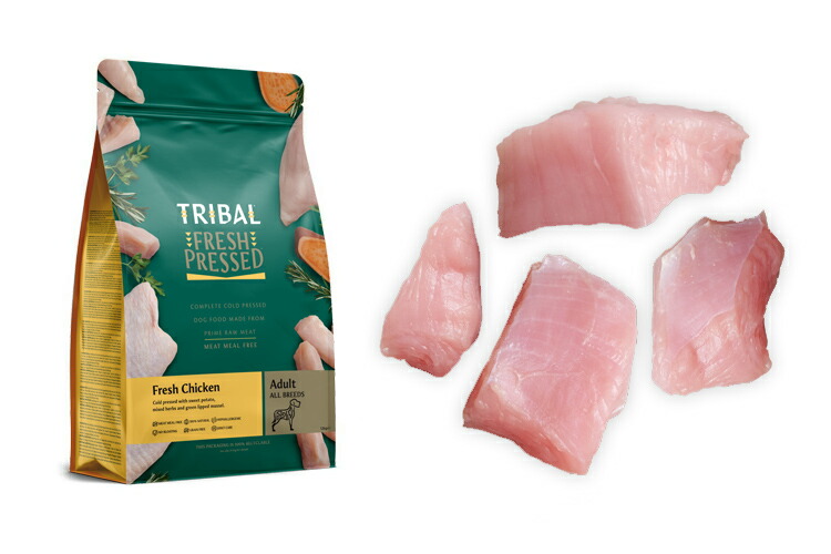 楽天市場】トライバル フレッシュチキン 12kg 犬 ドッグフード 穀物不