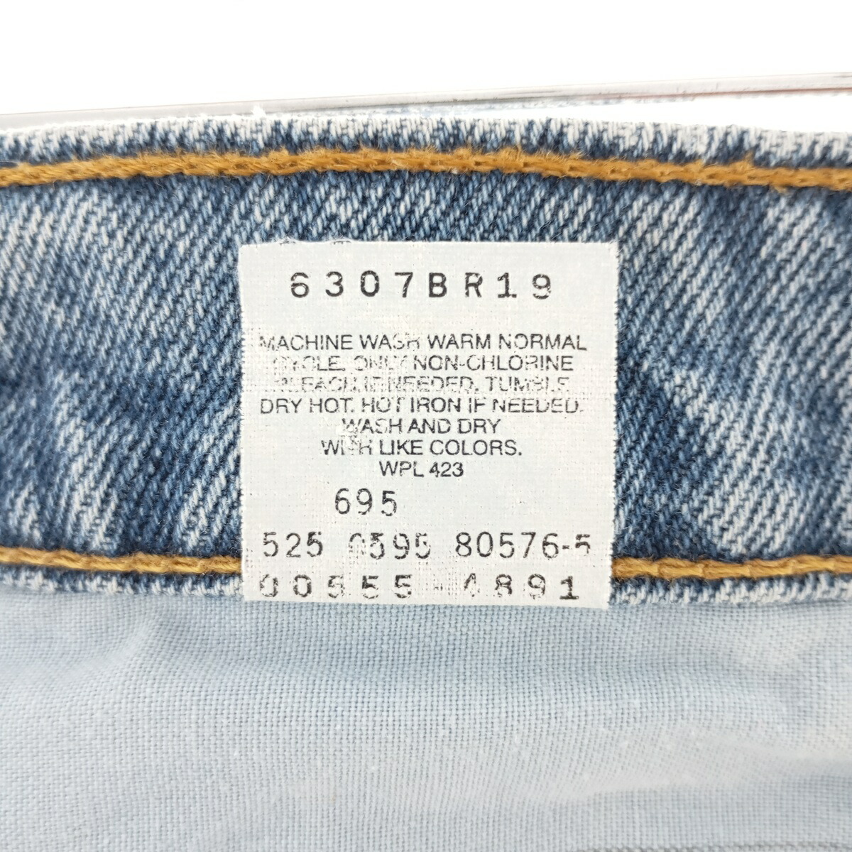 古着 90年代 リーバイス Levis 555 RELAXED FIT STRAIGHT LEG