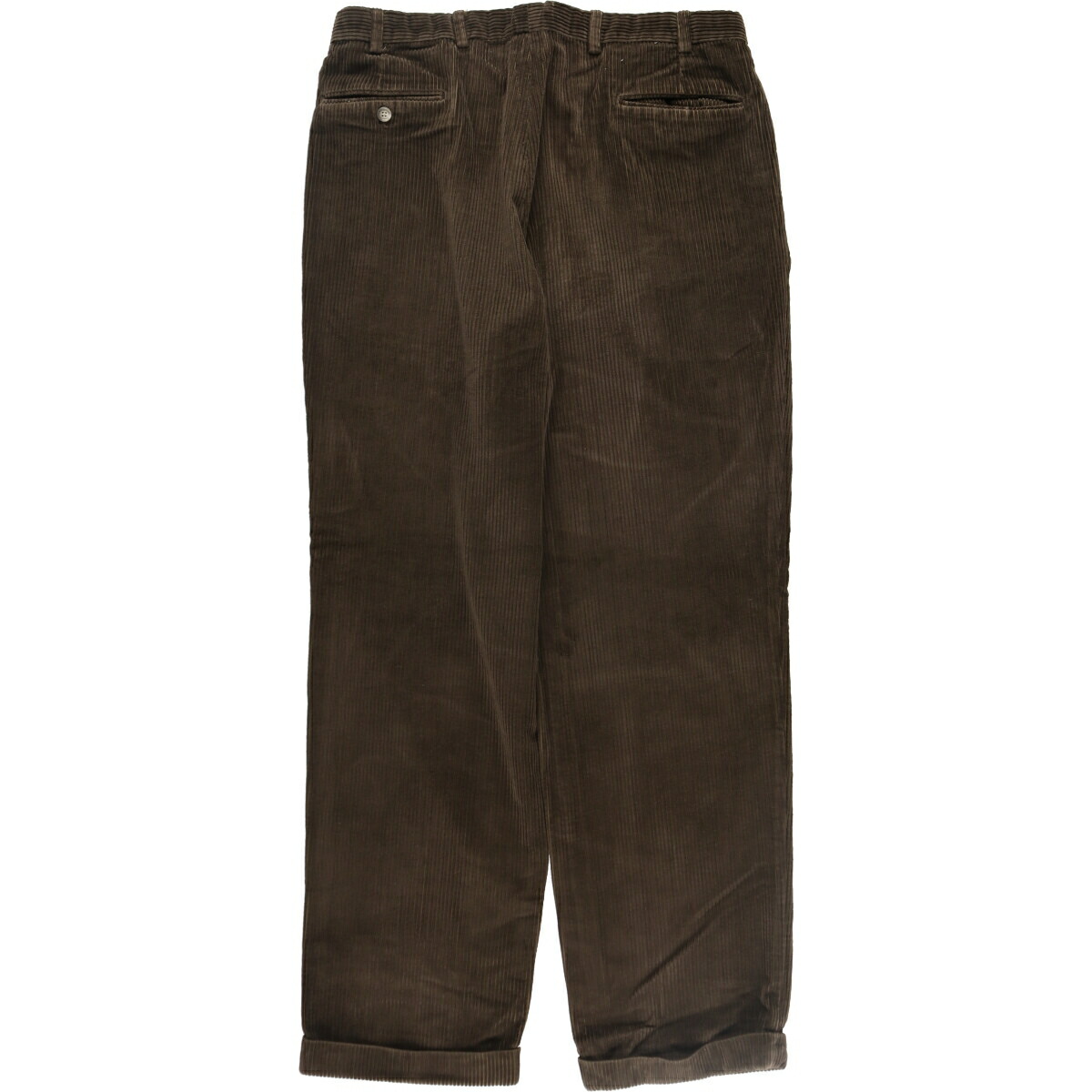 80s【USA製】Brooks Brothers ブラックコーデュロイパンツ35 80s【USA
