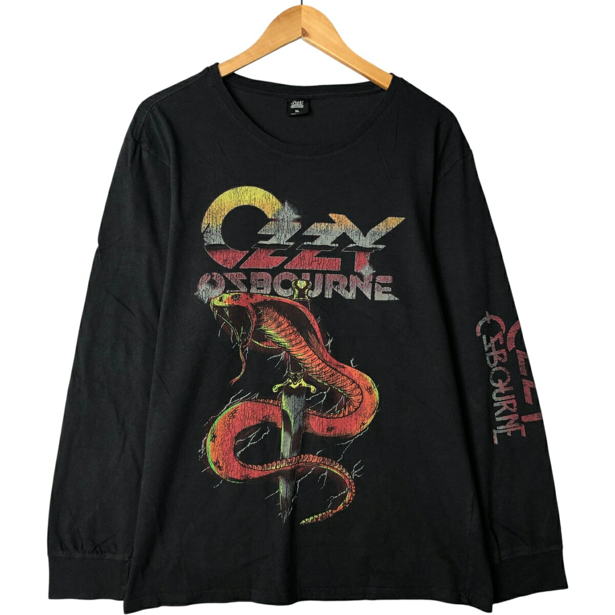 古着 OZZY OSBOURNE オジーオズボーン メタル ロンT バンドTシャツ