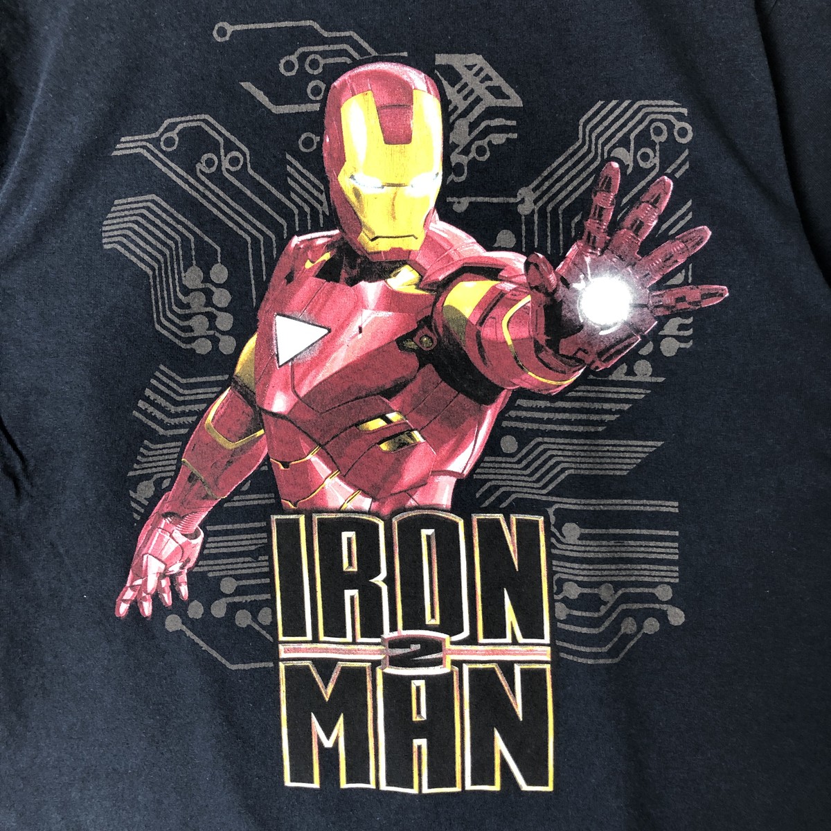 古着 MARVEL IRON MAN アイアンマン 映画 ムービーTシャツ メンズXL
