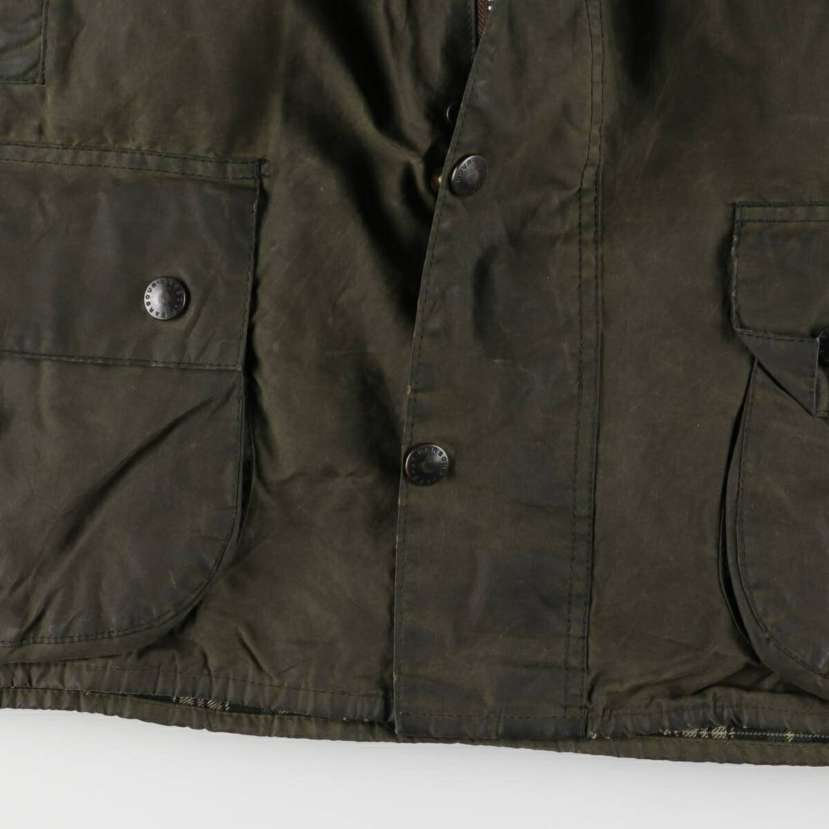 古着 90年代 バブアー Barbour BEAUFORT ビューフォート 旧3ワラント