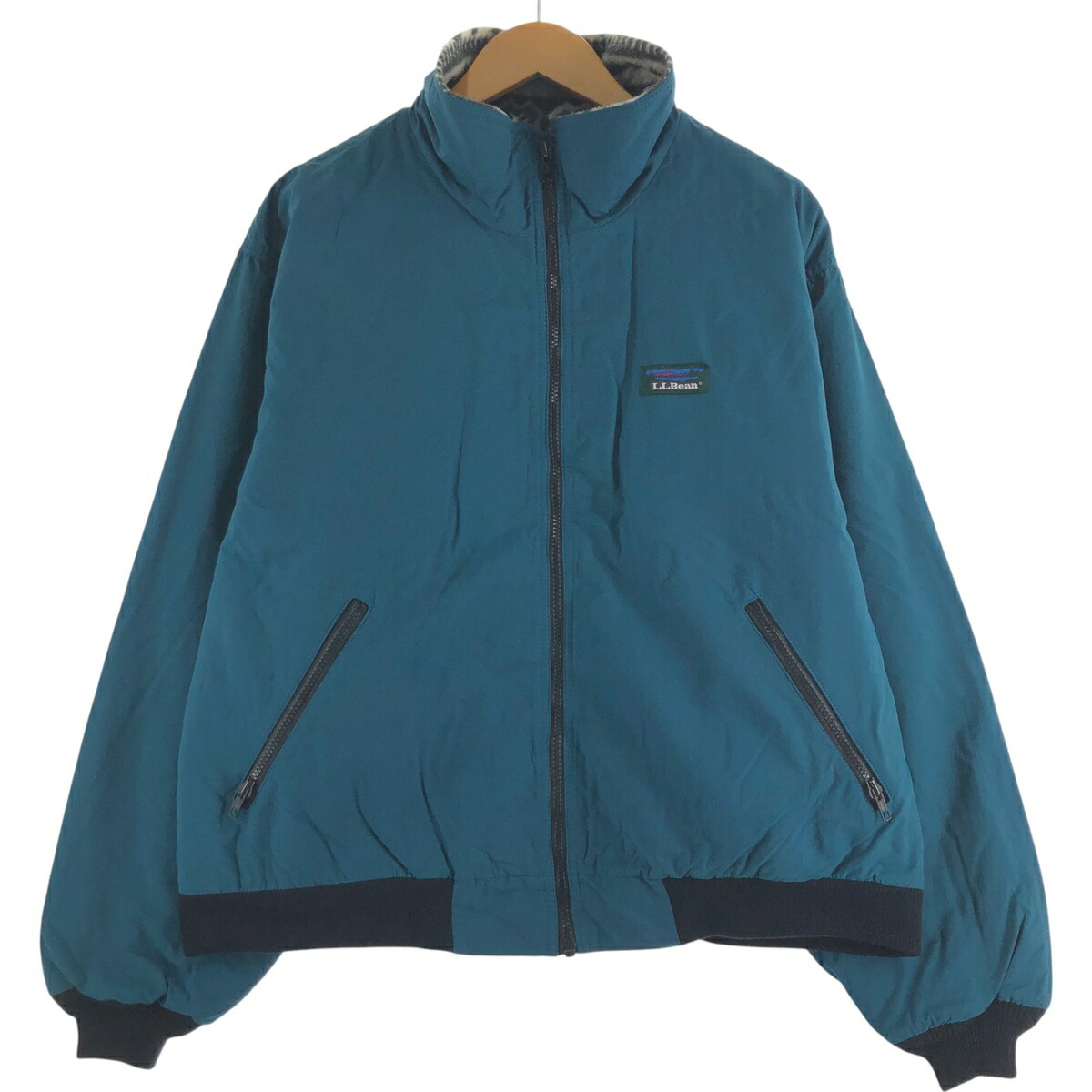 古着 80～90年代 エルエルビーン L.L.Bean Warm-up Jacket 中綿入り