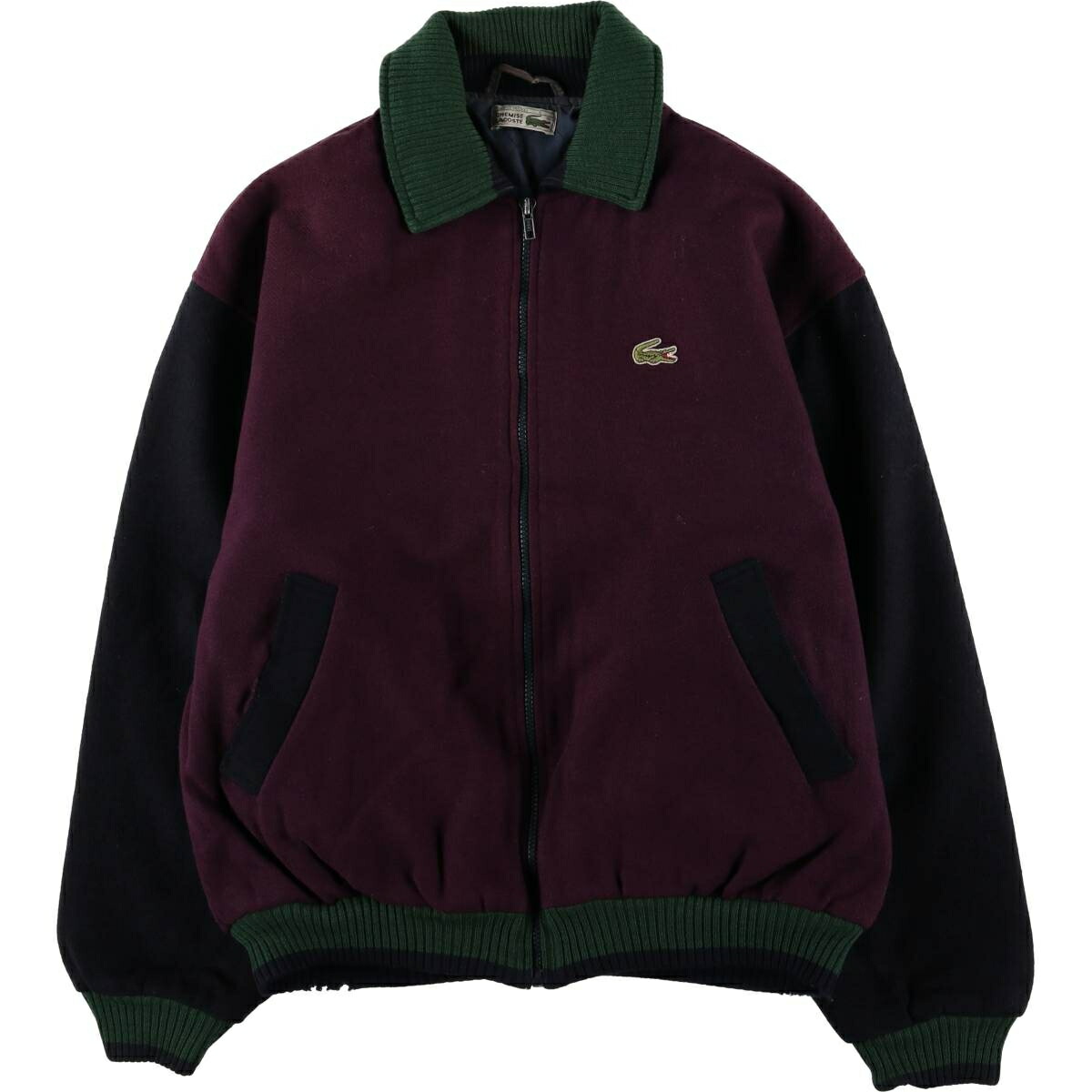 古着 80～90年代 ラコステ LACOSTE ウールジャケット フランス製