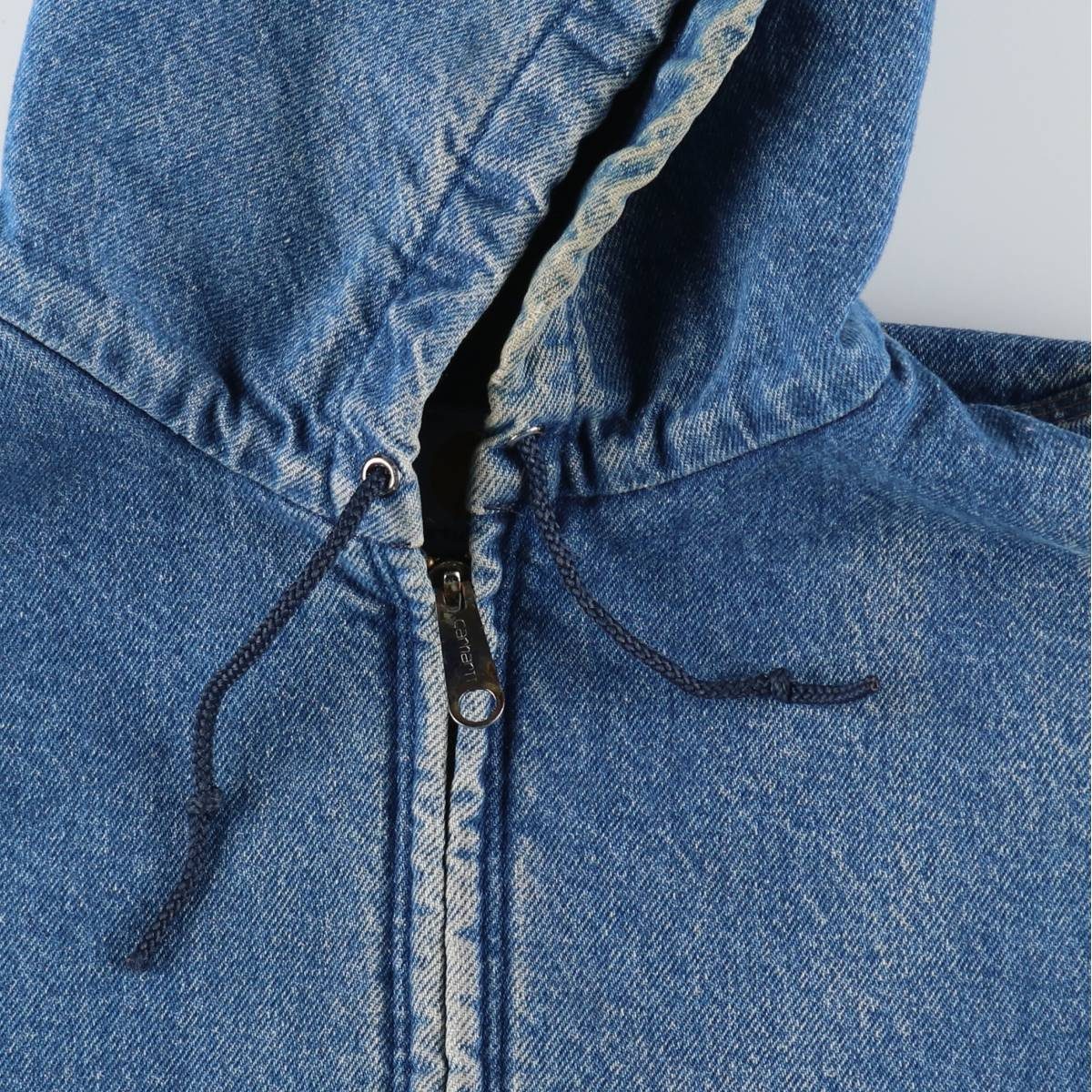 Carhartt アクティブジャケット (デニム生地 ジップパーカー アウター)