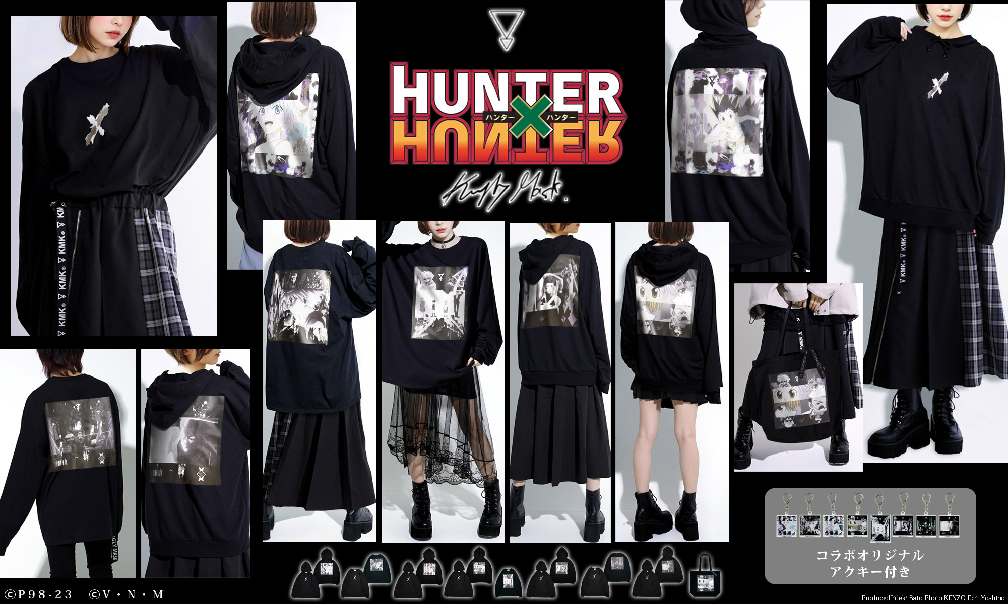完売品 HUNTER×HUNTER KINGLYMASK Tシャツ ヒソカ 完売品 HUNTER