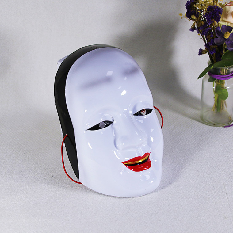楽天市場】能面 女能面 お面 小面 面 おめん 吉祥面 和風 マスク 孫