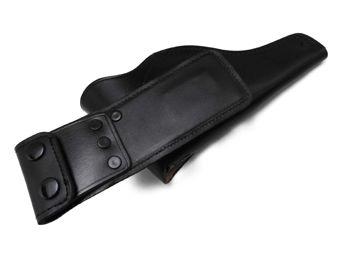 黒色レザーホルスター 38口径 ニューナンブ、スミス&ウェッソン 黒色