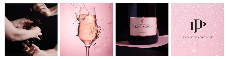 フルール ド ミラヴァル エクスクルーシブ ロゼ 1 NV ギフトボックス