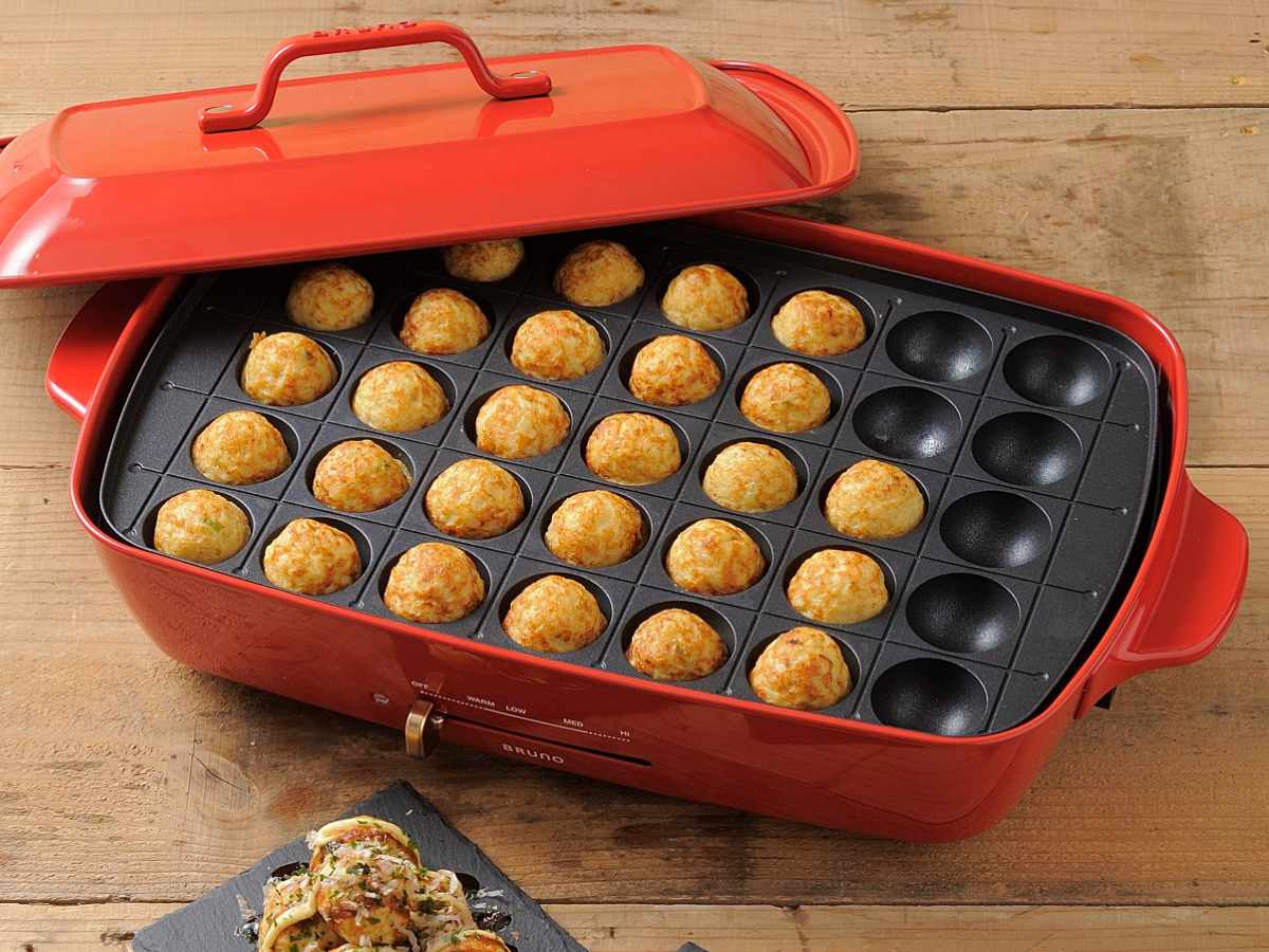 楽天市場】BRUNO ホットプレート グランデサイズ たこ焼きプレート付き