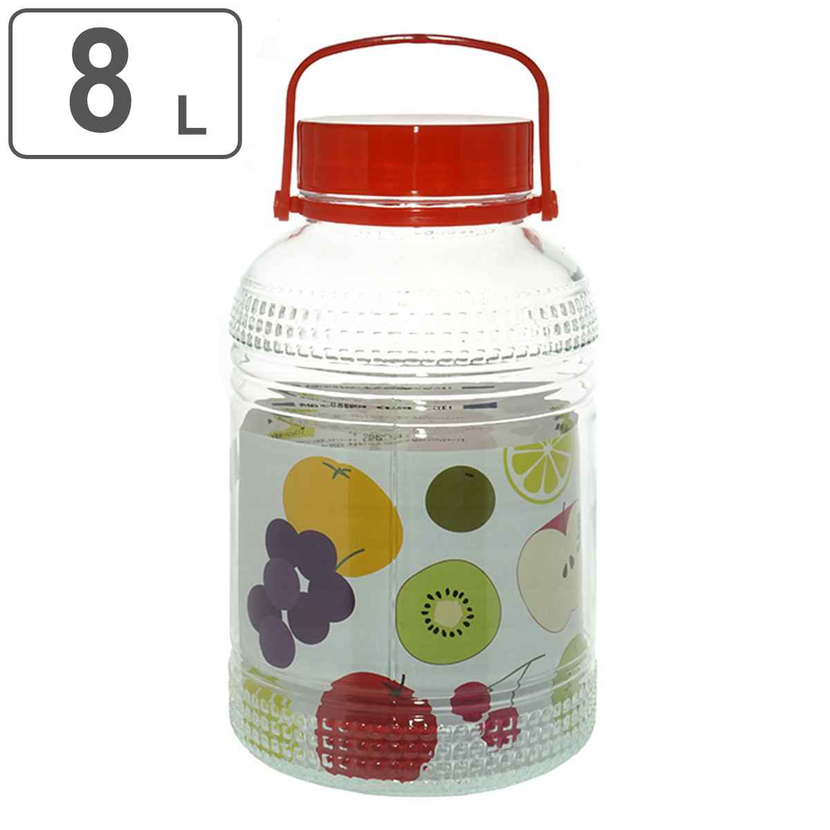 楽天市場】梅酒ビン 10号 8L （ 保存ビン 果実酒 びん ガラス