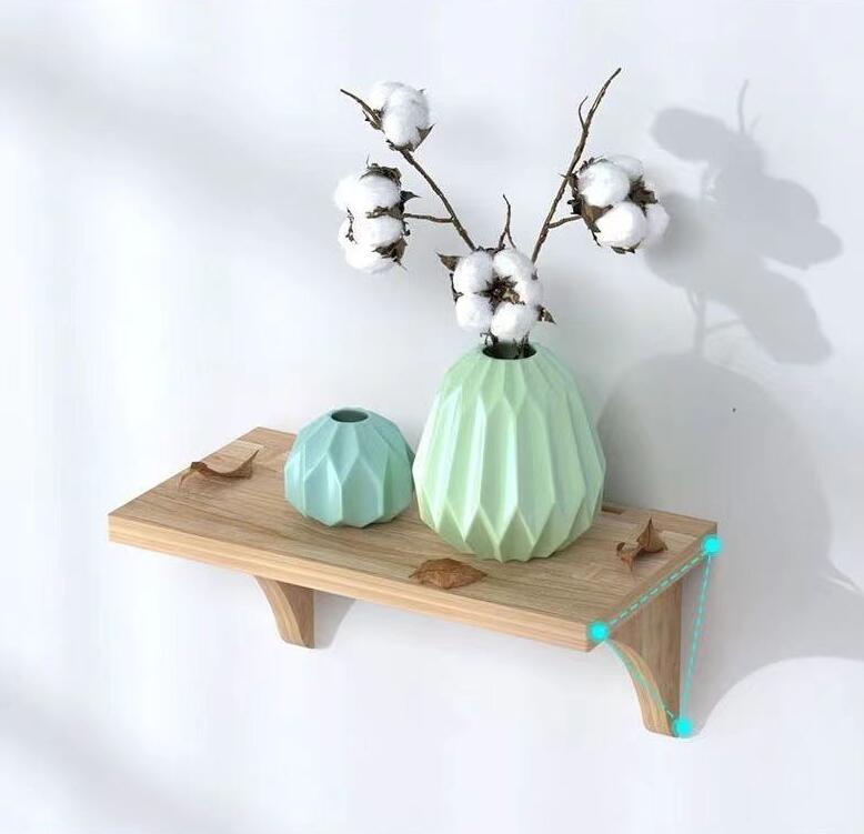 楽天市場】ウォールシェルフ 30cm 60cm 80cm 飾り棚 木製 北欧 壁掛け