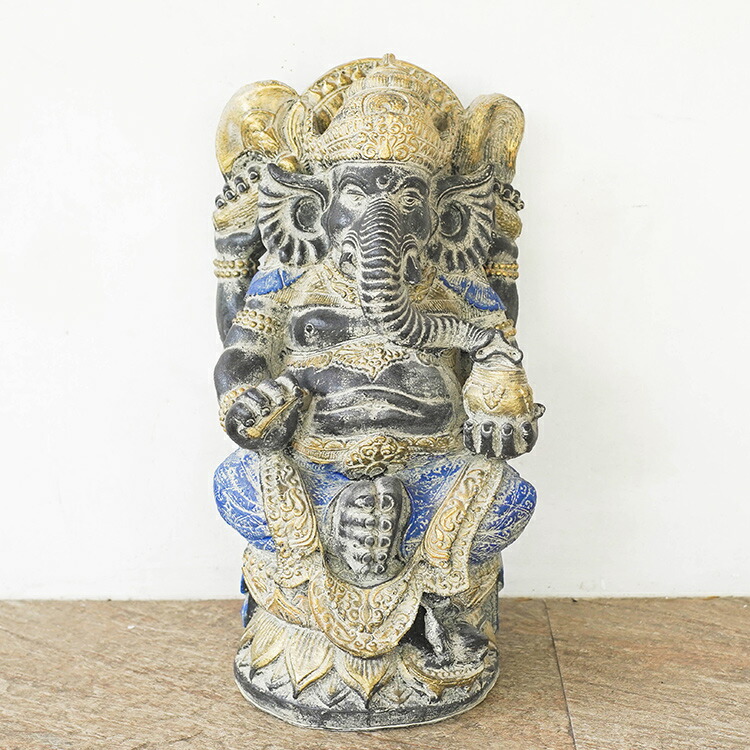 極上置物ガネーシャ象神仏像天然素材アンティーク骨董飾り物古美術