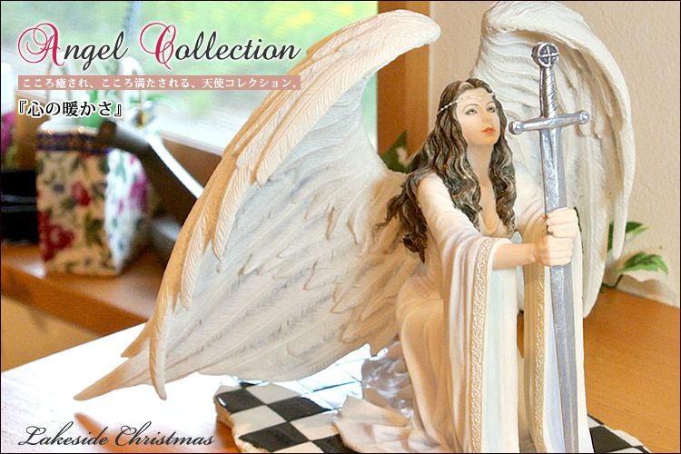 楽天市場】【送料無料】心の暖かさ 天使 エンジェル 像 天使