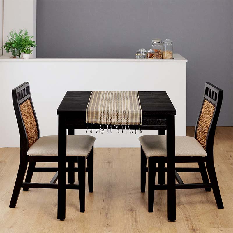 楽天市場】アジアン家具 ダイニングチェア 2脚セット 二個組 木製