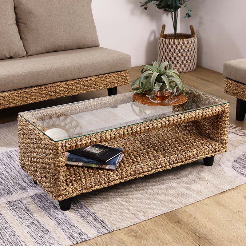 楽天市場】アジアン家具 ローテーブル ウォーターヒヤシンス アジアン