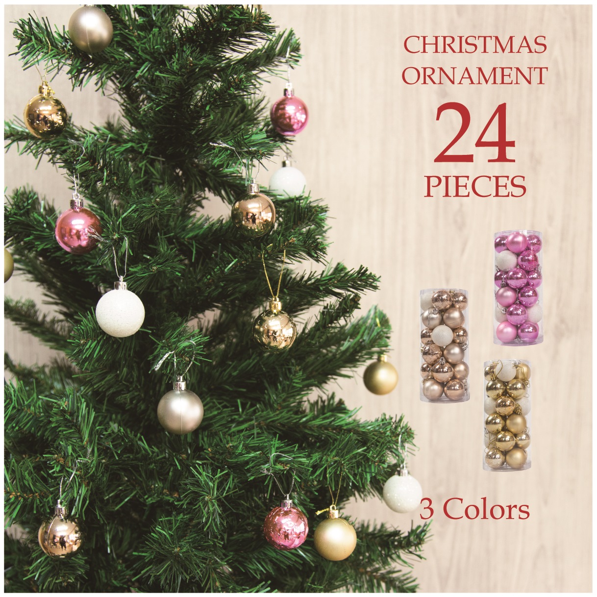 楽天市場】オーナメント 北欧 ボール クリスマス オーナメントセット